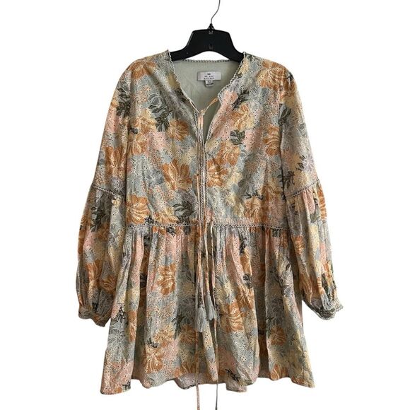 We are Kindred Anita Broderie Floral Mini Dress Sundress Summer Aussie Size 2 - Picture 1 of 9